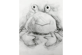 Тема: "Светотень. Объем"
Рисунок