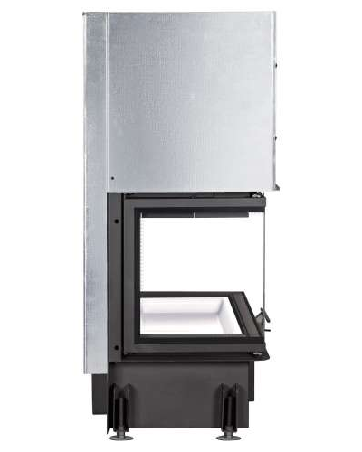 Каминная топка Дельта 800 Р три стекла принтинг подовое горение, Экокамин (Россия)