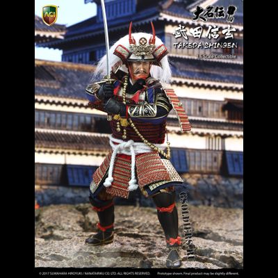 ТАКЭДА СИНГЭН - КОЛЛЕКЦИОННАЯ ФИГУРКА 1/6 TAKEDA SHINGEN Suwahara Hiroyuki's Daimyo Series (ACI-32SP Deluxe Version) - ACI TOYS