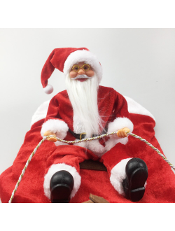 Костюм для собак Санта в упряжке