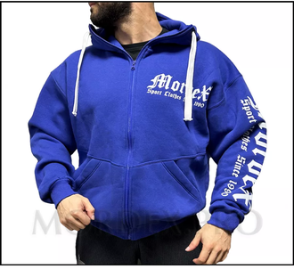 ХУДИ MORDEX с замком и капюшоном (голландский синий)