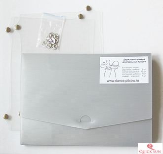 Держатель номера для бальных танцев, 2 шт