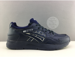 Asics Gel Lite V Синие полностью, кожа (41-45) Арт. 012F-A