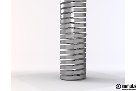 Прямые витые прямоугольного сечения (инструментальные пружины)