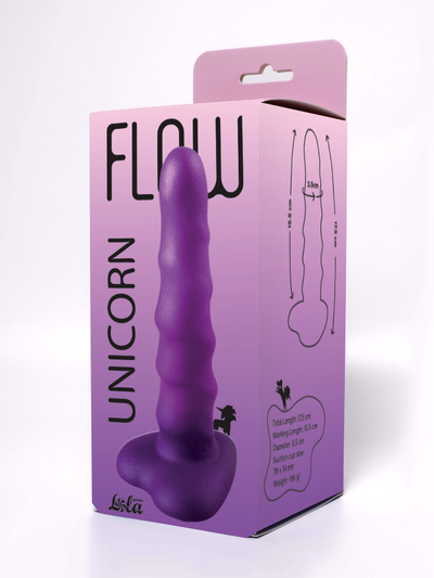 2043-04lola Нереалистичный дилдо Unicorn Purple