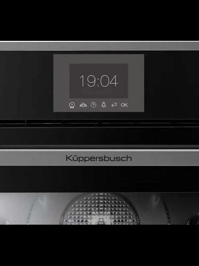 Компактный духовой шкаф с паром Kuppersbusch CBD 6550.0 S9 Shade of Grey