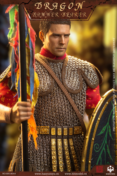 Знаменосец римской ауксилии - КОЛЛЕКЦИОННАЯ ФИГУРКА 1/6 Empire Series-Dragon Banner Bearer (HH18044) - HHMODEL x HAOYUTOYS