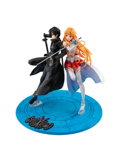 Фигурка 1/7 Асуна и Кирито (Asuna, Kirito SAO 10th Anniversary)