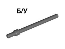 ! Б/У - Bar   6L with Stop Ring, Dark Bluish Gray (63965 / 4538721 / 6081987 / 6170420) - Б/У
