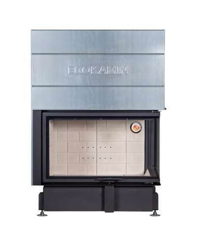 Каминная топка Дельта 1000 R два стекла принтинг правая, Экокамин (Россия)