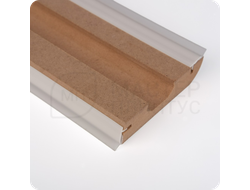 Плинтус МДФ TeckWood 75х16х2150 мм. Дуб сондерс