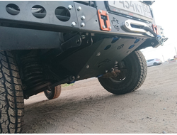 Бампер силовой передний Фишхантер ZST-ФХ 500 с растяжками и защитой