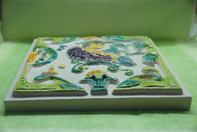 Весеннее равноденствие (фасадный изразец)