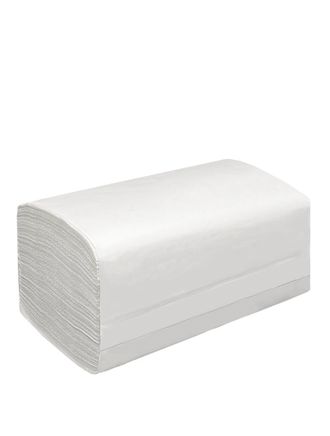 Полотенца бумажные Merida V-ТОП V-сложения, 2-слойные, белые, 200 листов в упаковке /1/20/