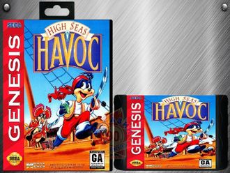 High Seas Havoc, Игра для Сега (Sega Game) GEN