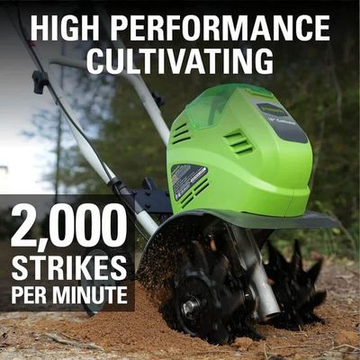 Культиватор Greenworks G40TL