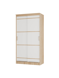Сакура 1,14 шкаф-купе Сонома/Белый