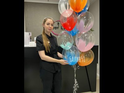 Сет воздушный "Тюльпаны"