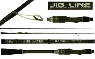 Спиннинг Silver Stream Jig Line JL802HH, 2.44м, 20-70гр