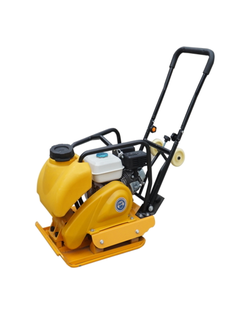 Виброплита 65 кг, 15 кН (Loncin), бак, колесный комплект TOR C-60Т