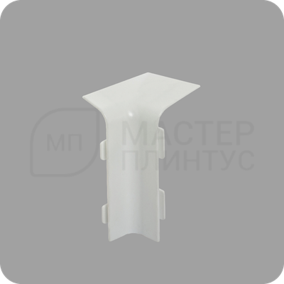 Угол внутренний правый для плинтуса ПВХ Aqua 20*37мм