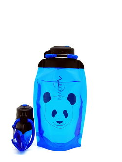 Складная бутылка для воды арт. B050BLS-1412 с рисунком