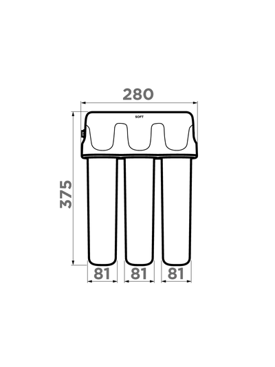 Многоступенчатая система очистки воды PURE DROP SOFT