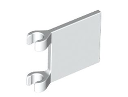 Flag 2 x 2 Square, White (2335 / 233501 / 233551 / 4523403 / 6011794)