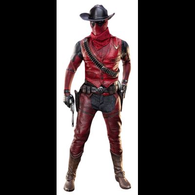 Ковбой Дэдпул ("Дэдпул и Росомаха") - Коллекционная ФИГУРКА 1/6 Cowboy Variant (FP-22173) - Flashpoint Studio