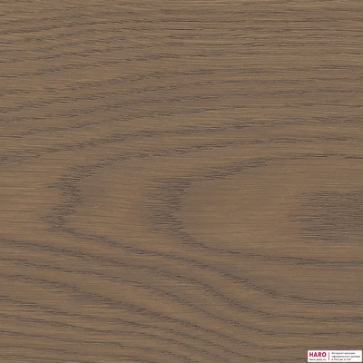 Декор паркетной доски  Haro Дуб Ракушечно-Серый Маркант браш 1-пол, масло 538946 структура