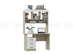 Стол компьютерный Мартина, сонома/белый