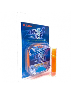Леска Kaida ICE-14 оранжевая 50м 0,14мм