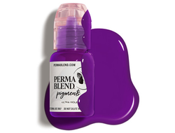 (УЦЕНКА) "Ultra Violet" - Пигмент для татуажа глаз Perma Blend (США)