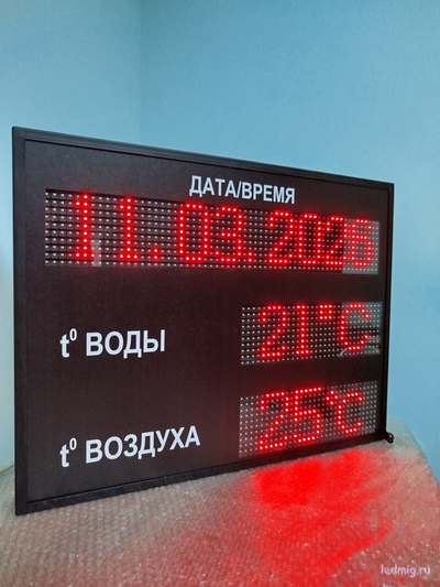 табло для бассейна