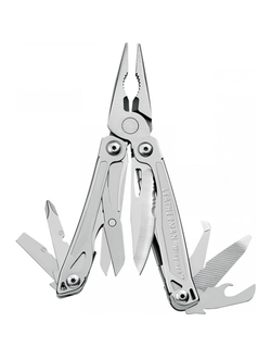 Мультитул LEATHERMAN Wingman, 14 функций,  серебристый [832523]