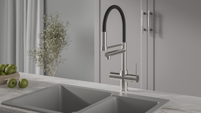 Система мгновенного кипячения воды 4в1 AQUAHOT ROME BN (нержавеющая сталь)