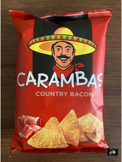 Чипсы кукурузные ТМ КАРАМБАС бекон 150 гр.