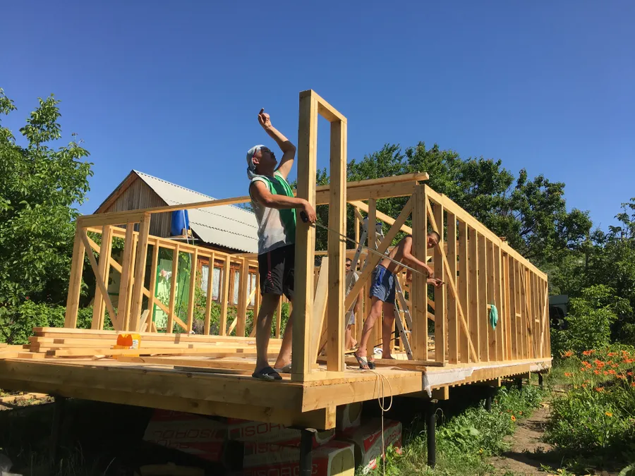 Сборка каркаса