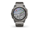 Умные часы Garmin Fenix 6X Pro Solar титановый с титановым браслетом, серый