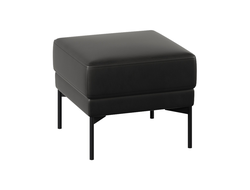 Пуф Everprof Gamma одноместный Экокожа Черный