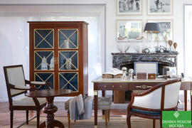 Перетяжка французской мебели Grange