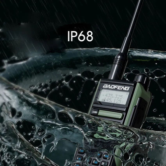 Рация зеленая Baofeng UV-16( Версия PLUS) (UHF/VHF) Большая дальность 15км