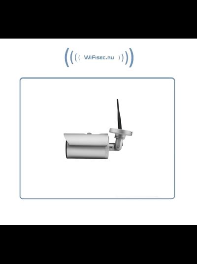 Уличная WiFi/LAN телекамера с входом для подключения внешнего микрофона  (аудио канал), Full HD 2MP  (-30) (CamHi)