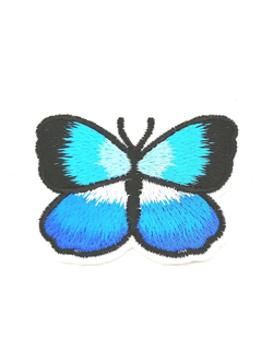 Термоаппликация бабочка 8, 60*45 мм