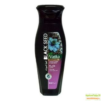Шампунь &quot;VAATIKA BLACK SEED&quot; С черным тмином для естественных черных волос (BLACK SEED SHAMPOO, VAATIKA ) 200 мл.