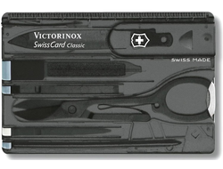 Швейцарская карточка VICTORINOX SwissCard ONYX черная 0.7133.T3