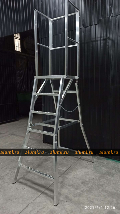 Лестница с площадкой Л-312А - 1 метр