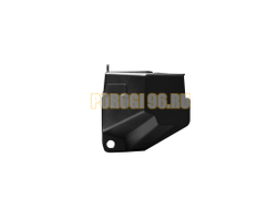 Передний универсальный силовой бампер серии Трофи на УАЗ Хантер 2003- (02.200.11)