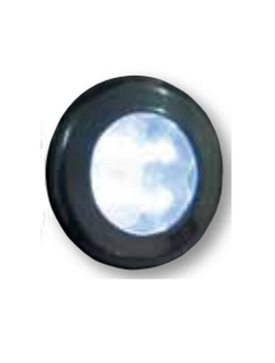 Светильник с белыми светодиодами Lalizas 30733 12В 35мА из черного поликарбоната