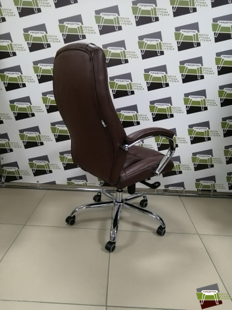 Кресло Everprof Kron M Экокожа Коричневый